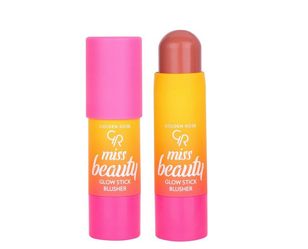 Golden Rose MISS BEAUTY GLOW STICK BLUSHER NO 02 DUSTY ROSE